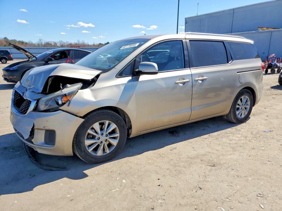 2016 KIA SEDONA — VIN KNDMB5C18G6149146