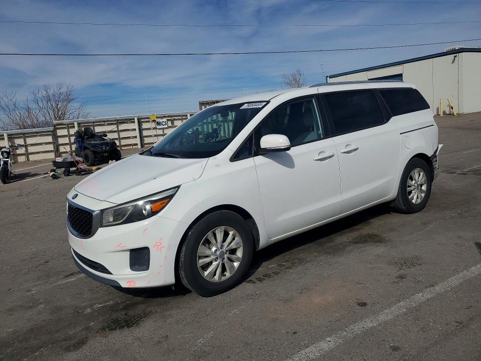 2016 KIA SEDONA — VIN KNDMB5C1XG6131327