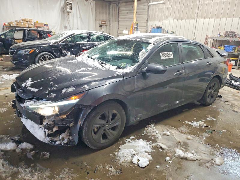 2021 HYUNDAI ELANTRA SE — VIN 5NPLS4AGXMH004589