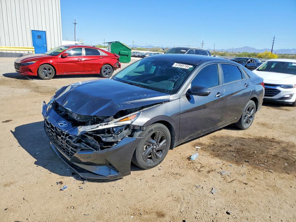 2022 HYUNDAI ELANTRA — VIN 5NPLM4AG2NH056777