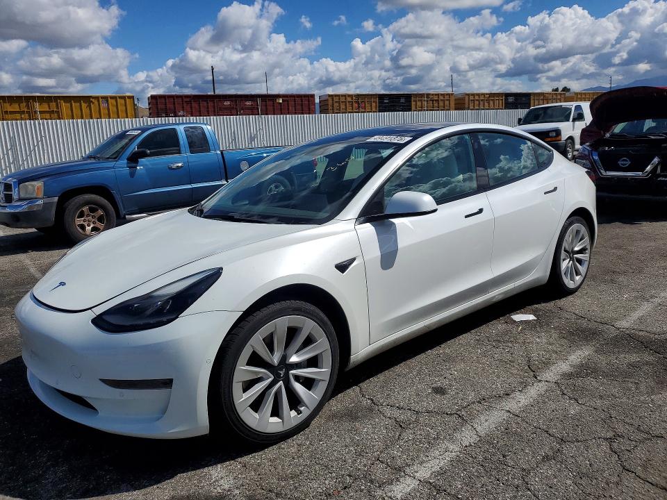 2021 TESLA MODEL 3 — VIN 5YJ3E1EA9MF983113