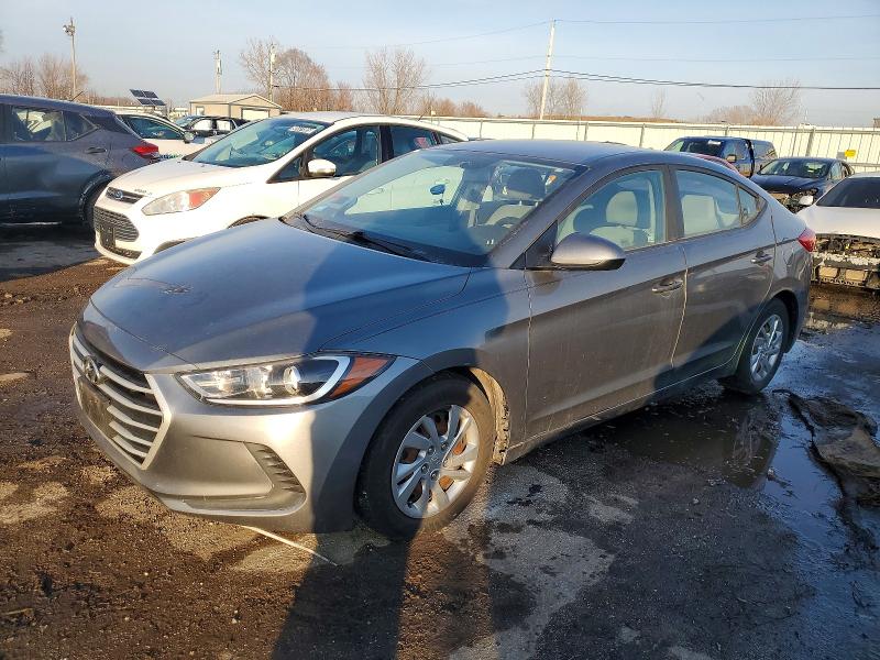 2017 HYUNDAI ELANTRA SE — VIN KMHD74LFXHU355178