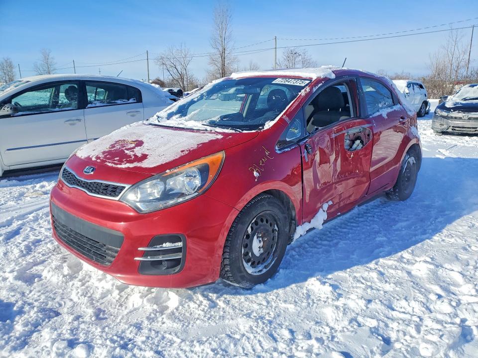 2016 KIA RIO — VIN KNADN5A35G6605242