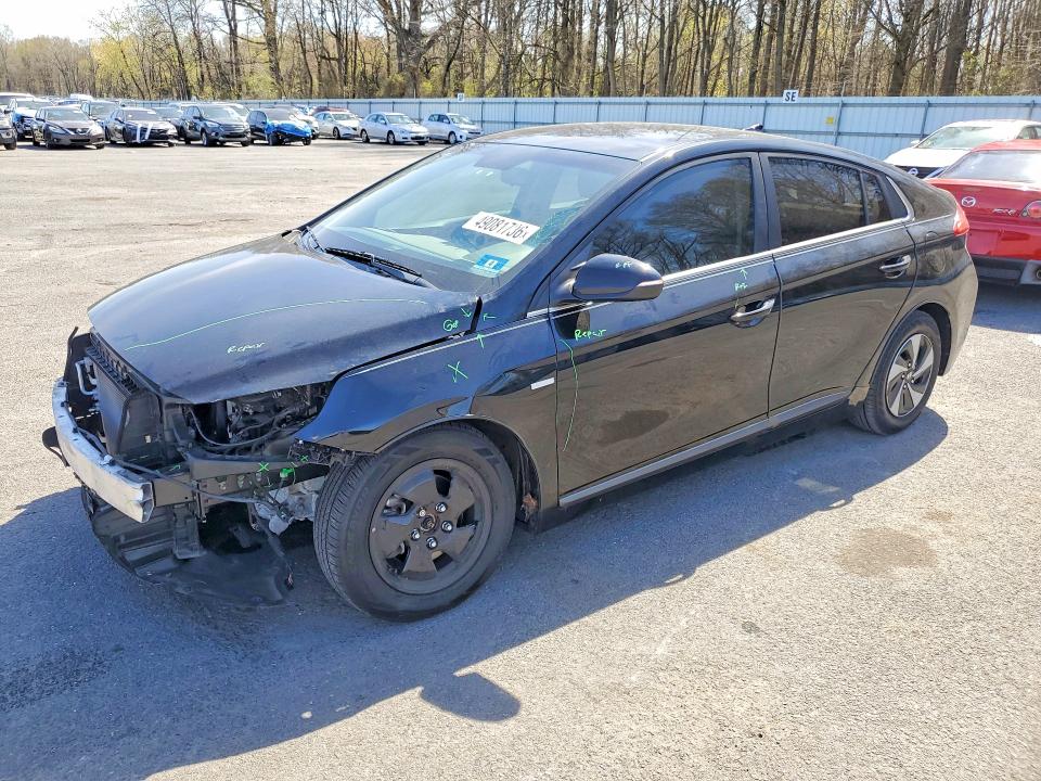 2018 HYUNDAI IONIQ HYBRID — VIN KMHC75LC3JU082324