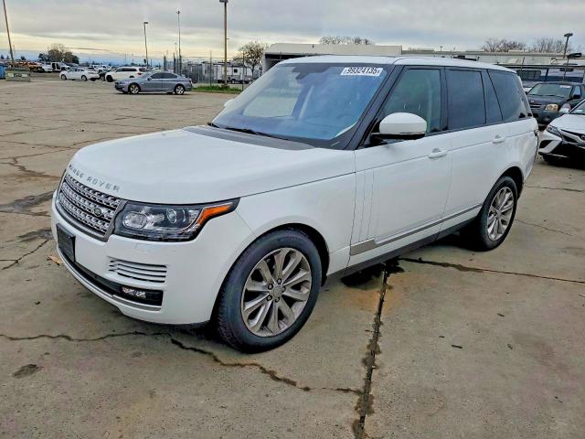 2016 LAND ROVER RANGE ROVE — VIN SALGS2KF6GA274385