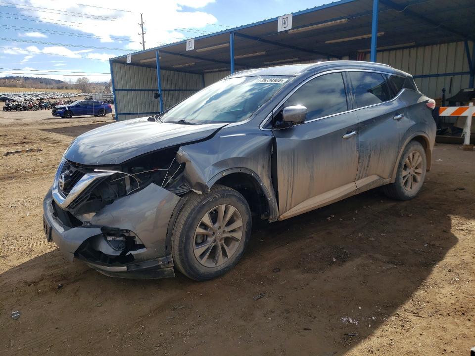 2017 NISSAN MURANO — VIN 5N1AZ2MG2HN189712