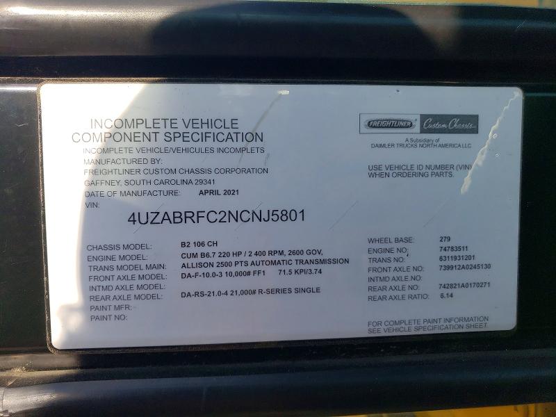 4UZABRFC2NCNJ5801