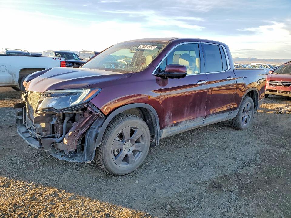 2020 HONDA RIDGELINE — VIN 5FPYK3F77LB003526