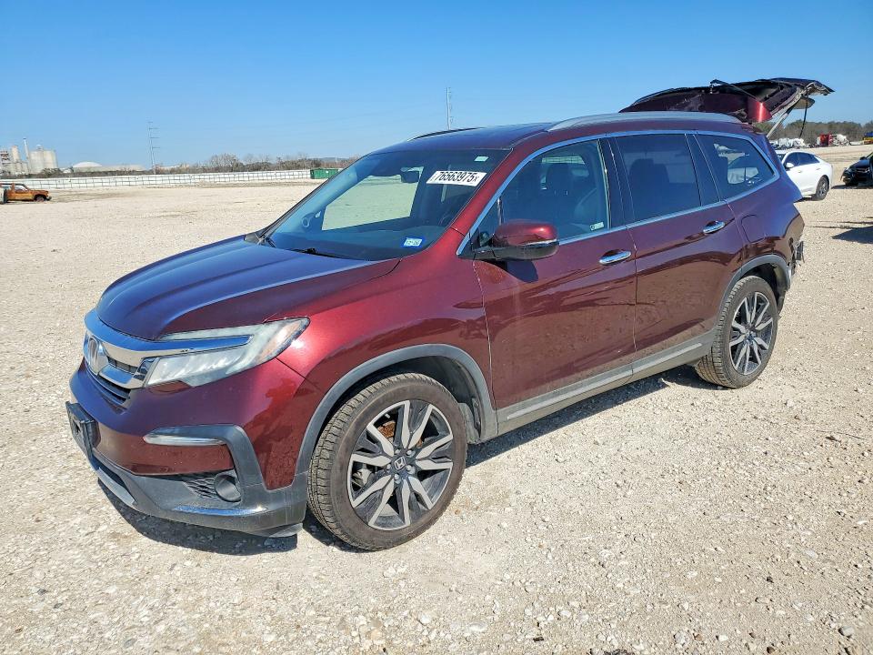 2019 HONDA PILOT — VIN 5FNYF5H67KB043987