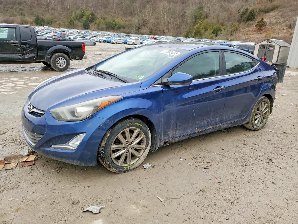 2015 HYUNDAI ELANTRA — VIN 5NPDH4AE8FH557861