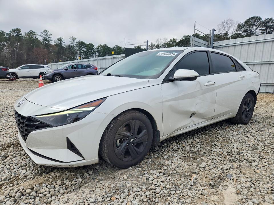 2022 HYUNDAI ELANTRA — VIN 5NPLM4AG7NH054250