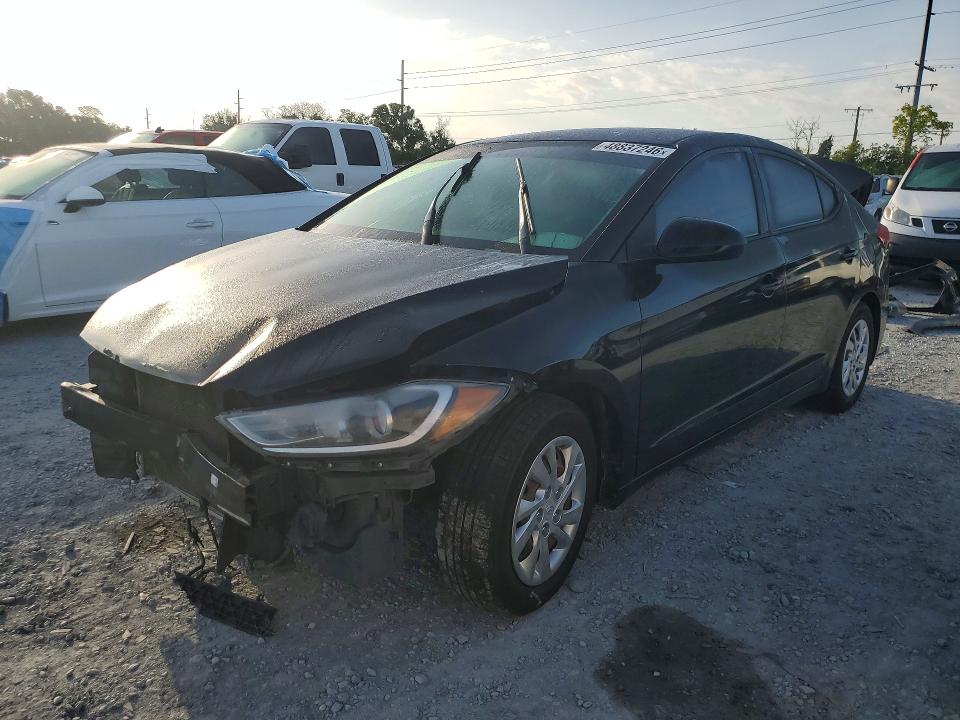 2017 HYUNDAI ELANTRA — VIN KMHD74LF5HU371059