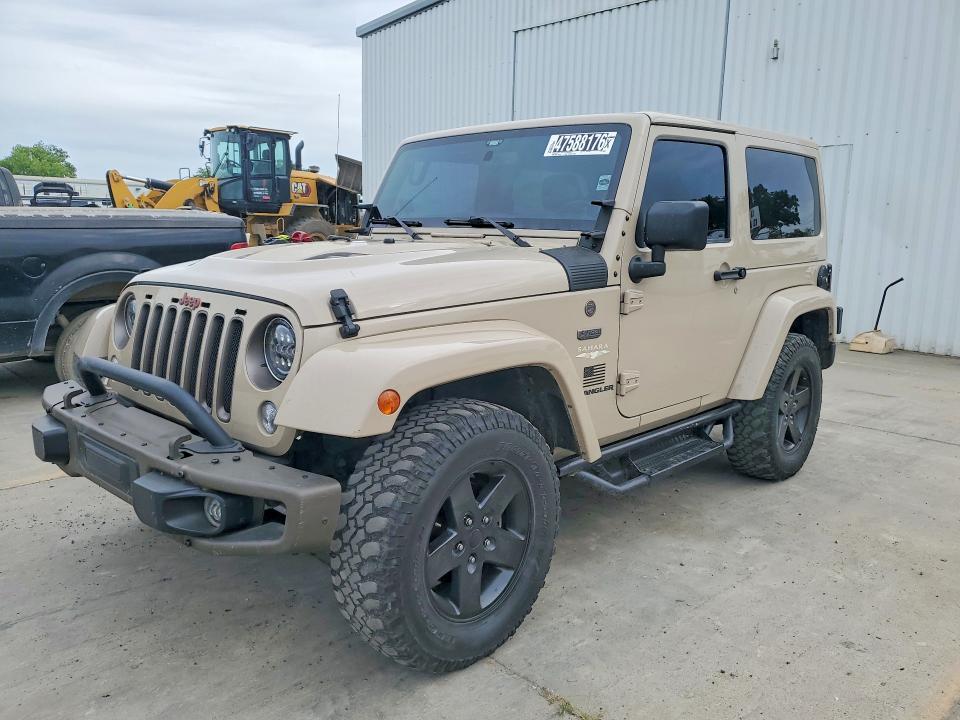 2016 JEEP WRANGLER — VIN 1C4AJWBG9GL285594