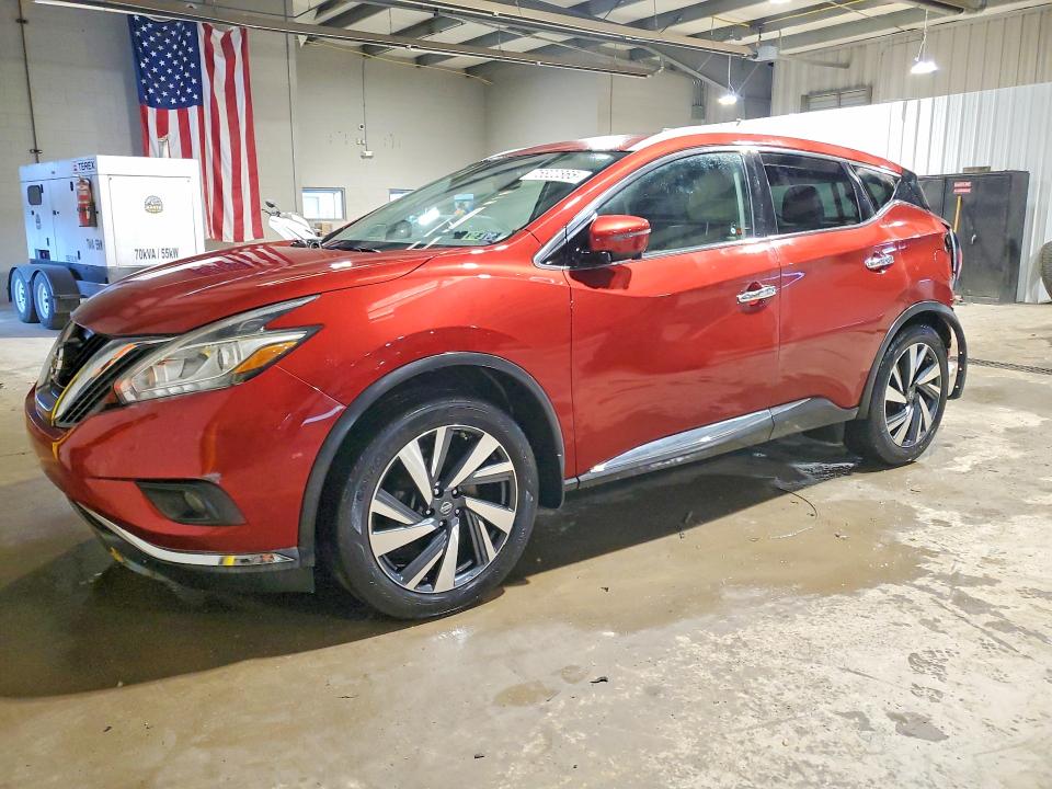 2018 NISSAN MURANO — VIN 5N1AZ2MH3JN162422