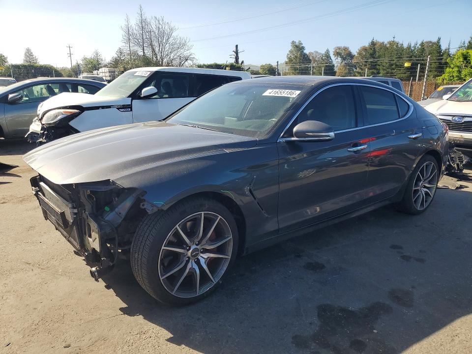2020 GENESIS G70 — VIN KMTG54LEXLU048070