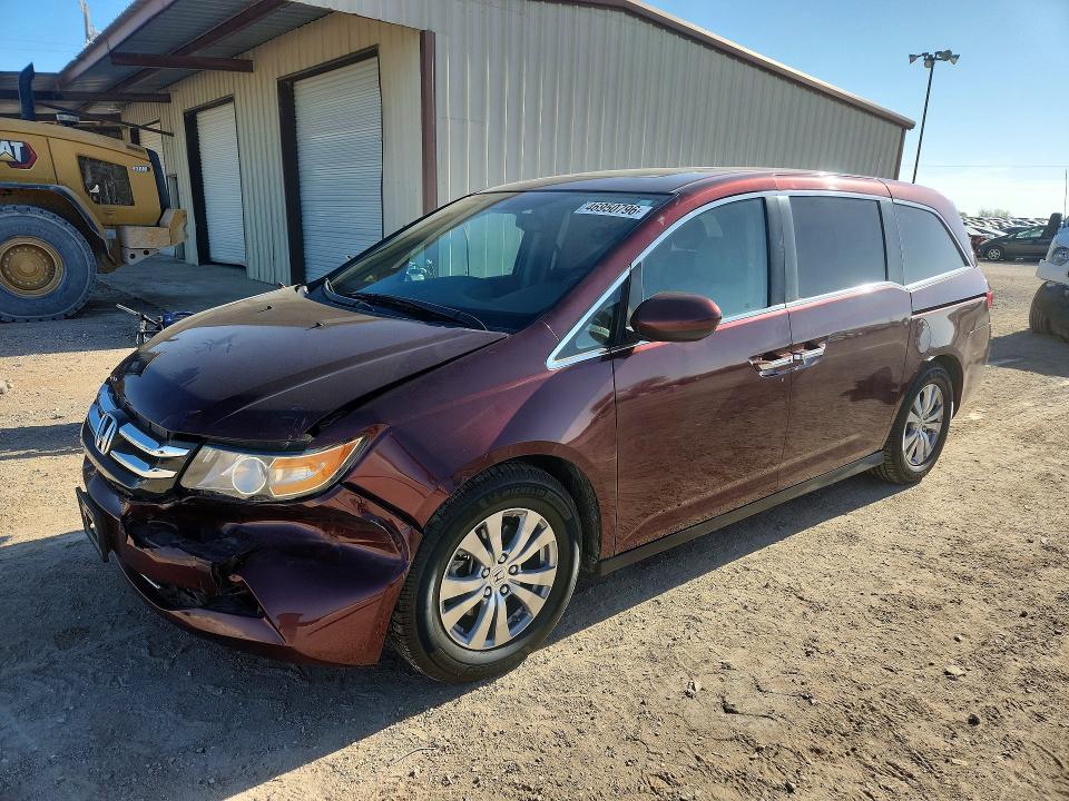 2016 HONDA ODYSSEY — VIN 5FNRL5H6XGB126897