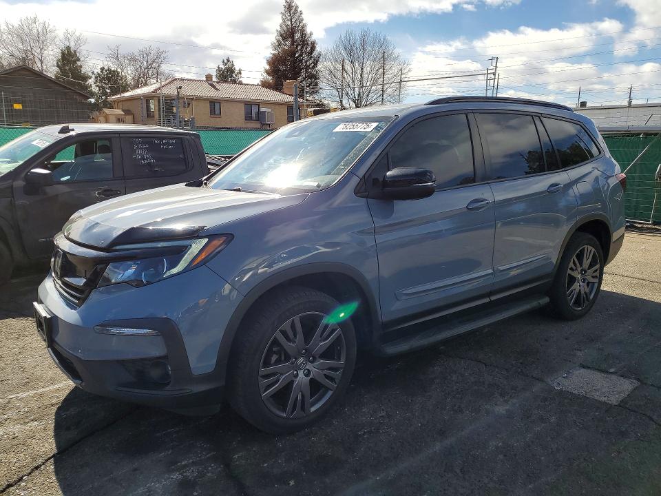 2022 HONDA PILOT — VIN 5FNYF6H31NB080842