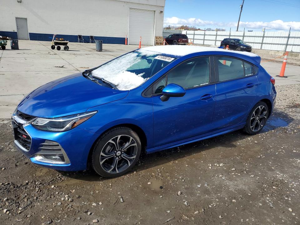 2019 CHEVROLET CRUZE — VIN 3G1BE6SM5KS596207