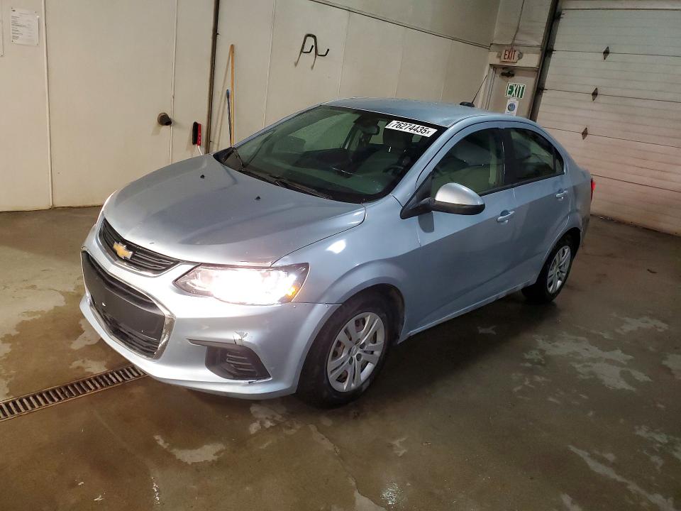 2017 CHEVROLET SONIC — VIN 1G1JB5SH4H4138622