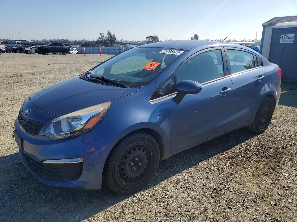 2016 KIA RIO — VIN KNADM4A3XG6595529