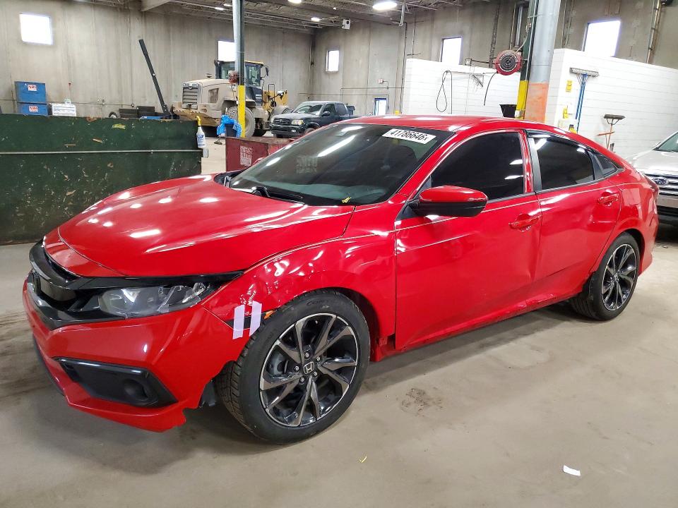 2021 HONDA CIVIC — VIN 2HGFC2F89MH547636