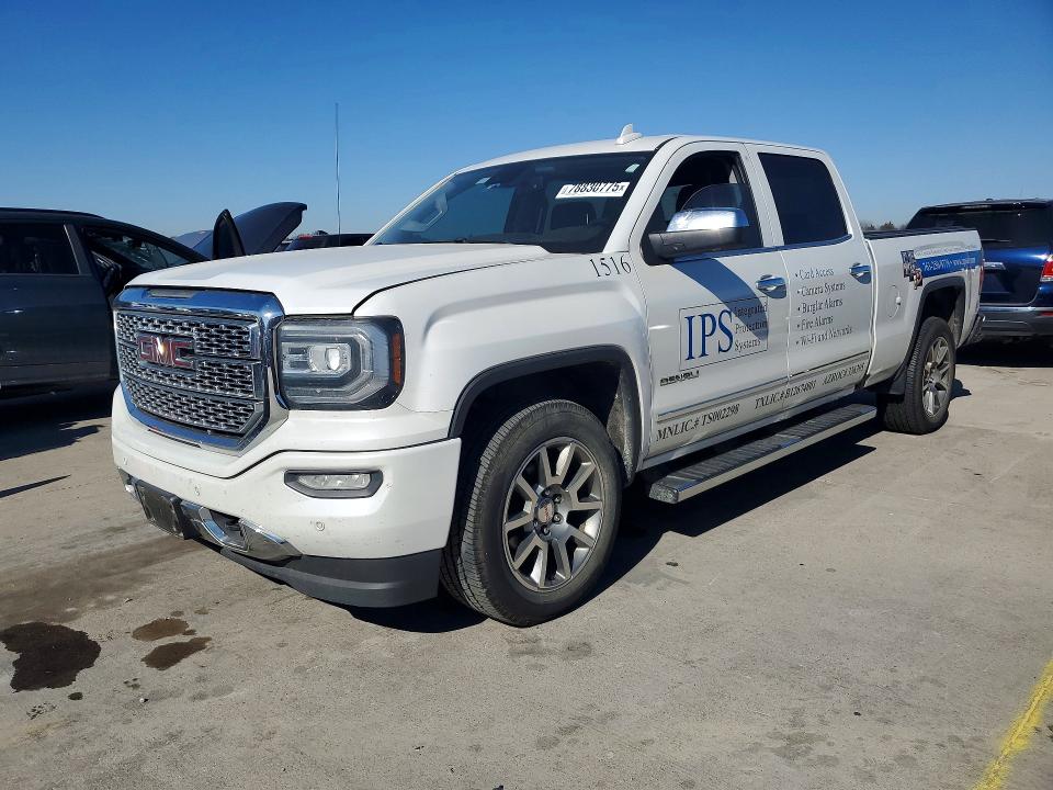 2016 GMC SIERRA — VIN 3GTU2PEJXGG163217
