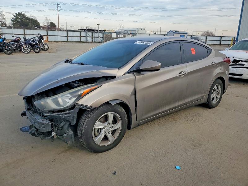 2015 HYUNDAI ELANTRA — VIN 5NPDH4AE2FH596042
