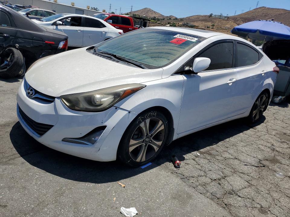 2015 HYUNDAI ELANTRA — VIN KMHDH4AH0FU372716