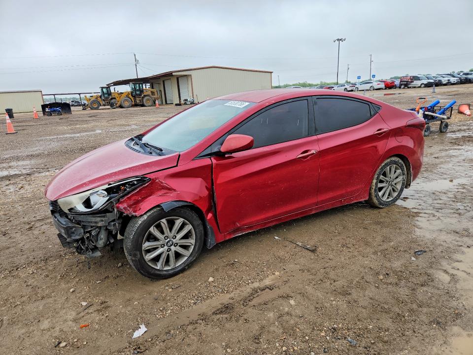 2015 HYUNDAI ELANTRA — VIN KMHDH4AE4FU329342