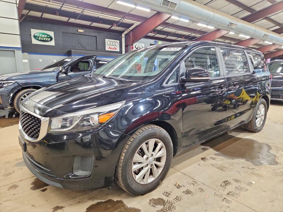 2016 KIA SEDONA — VIN KNDMA5C16G6207838