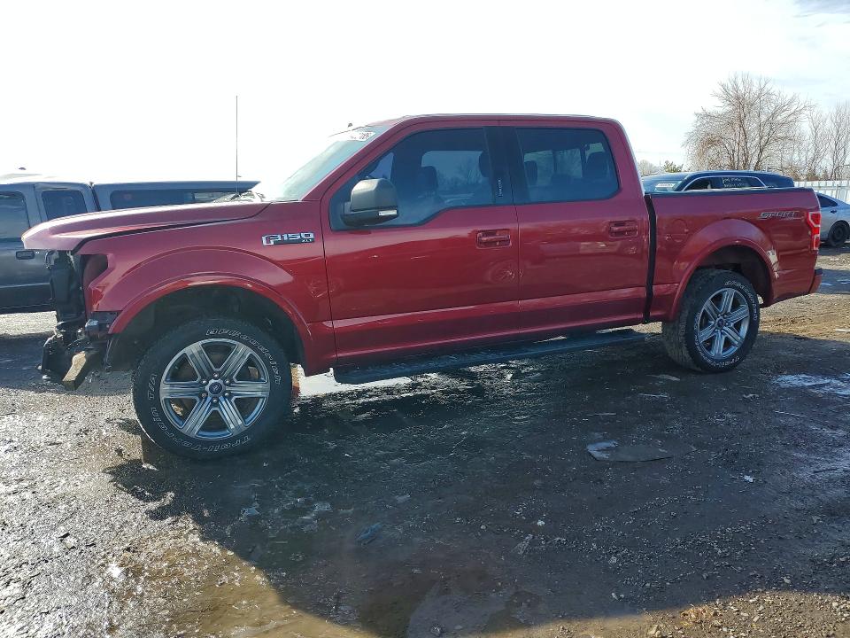 2019 FORD F150 XLT SUPERCREW 4 — VIN 1FTEW1EP5KFB29819