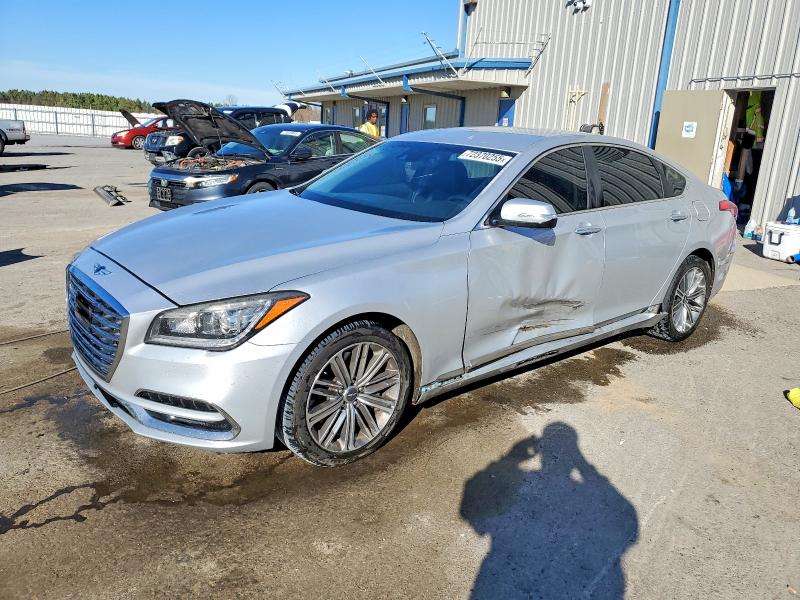 2018 GENESIS G80 — VIN KMHGN4JE7JU233557