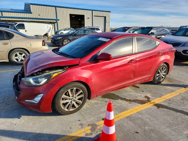 2016 HYUNDAI ELANTRA SE — VIN KMHDH4AE7GU480273