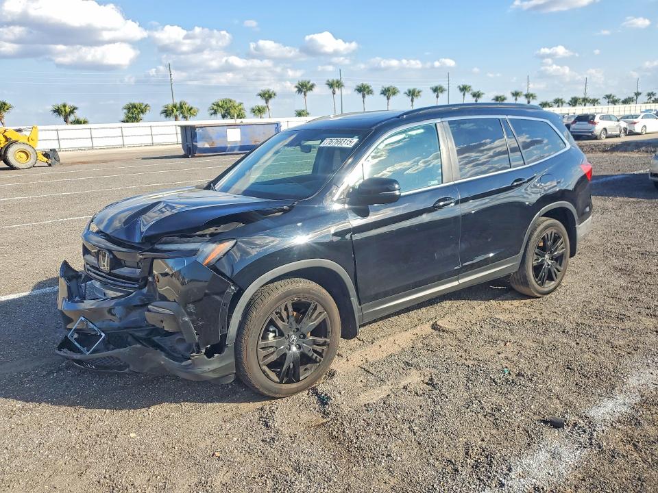 2022 HONDA PILOT — VIN 5FNYF6H27NB089374