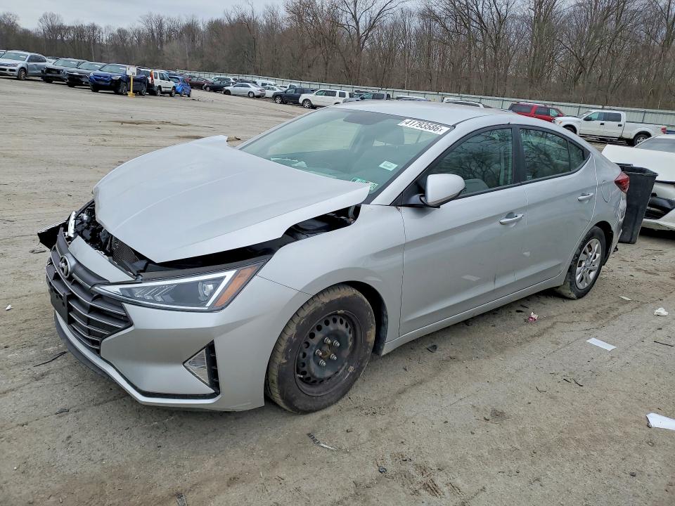 2019 HYUNDAI ELANTRA — VIN 5NPD74LFXKH473222
