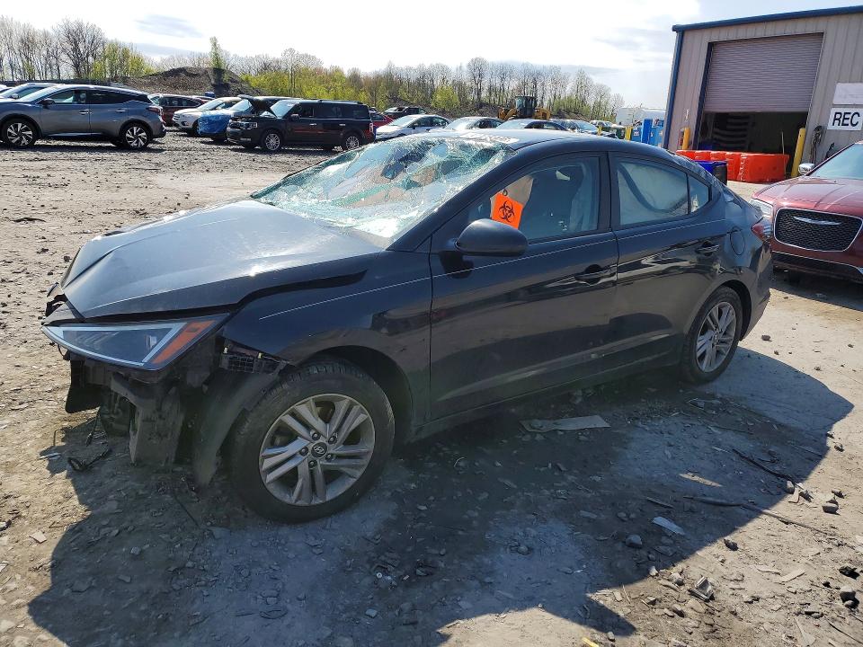 2019 HYUNDAI ELANTRA — VIN KMHD84LF4KU848777