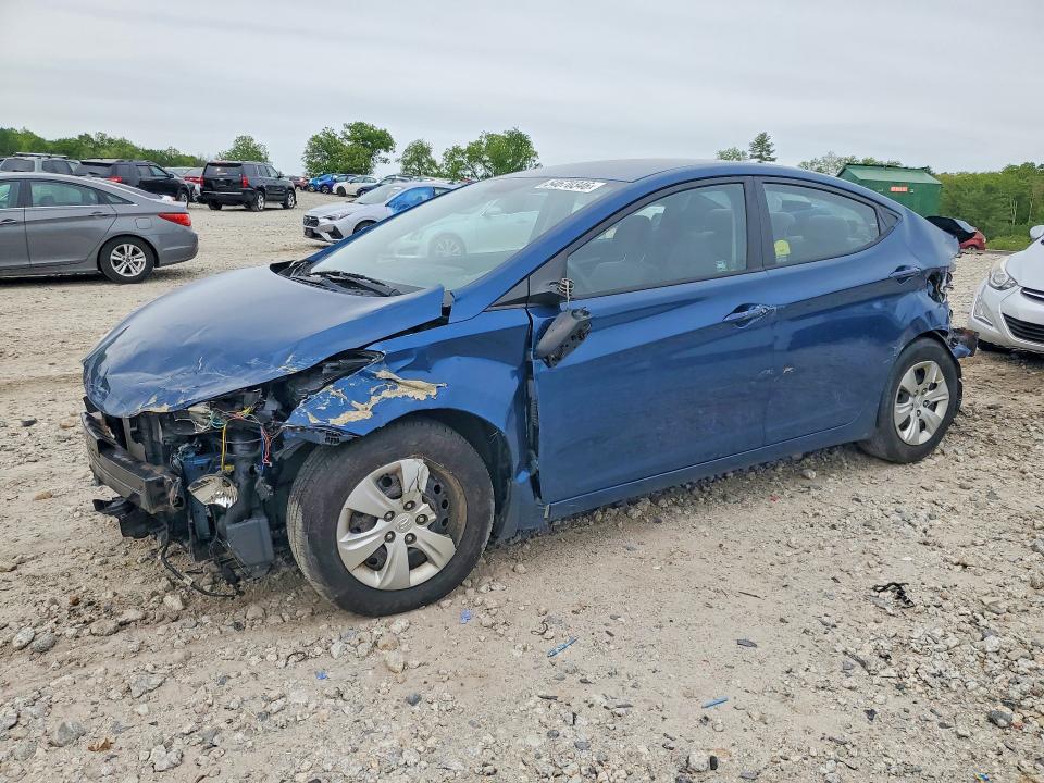 2016 HYUNDAI ELANTRA — VIN KMHDH4AE0GU652272