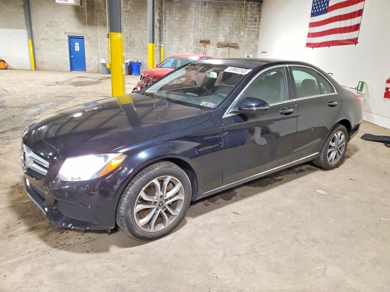 2018 MERCEDES-BENZ C 300 4MAT — VIN WDDWF4KB6JR315483