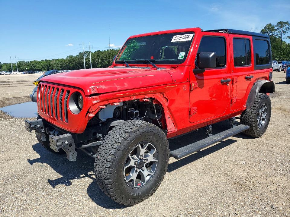 2022 JEEP WRANGLER UNLIMITED — VIN 1C4HJXFG4NW100720