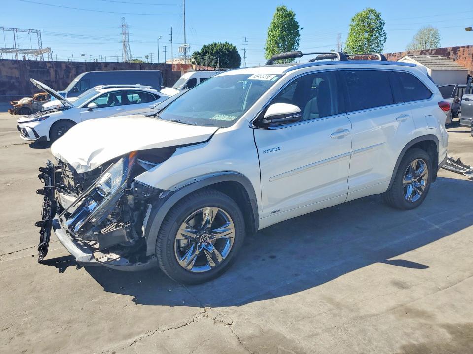 2019 TOYOTA HIGHLANDER HYBRID — VIN 5TDDGRFH9KS073169