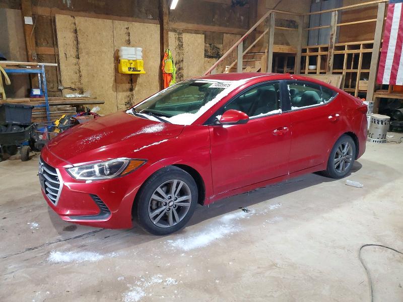 2018 HYUNDAI ELANTRA — VIN 5NPD84LF3JH235255