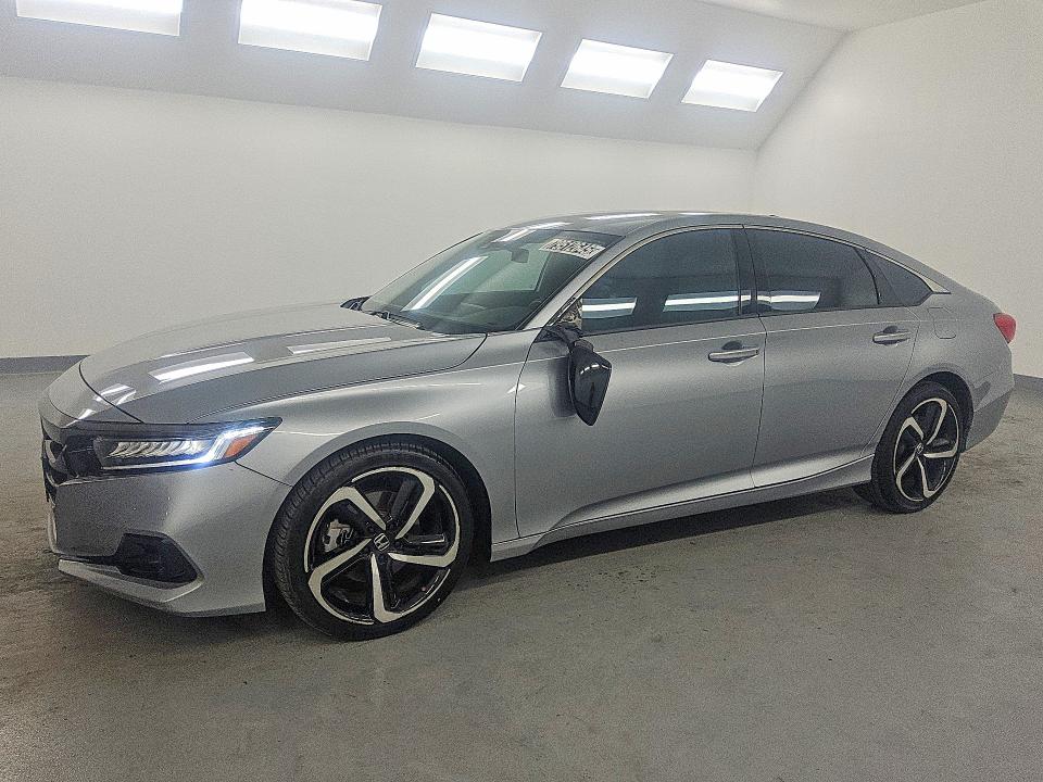 2021 HONDA ACCORD — VIN 1HGCV1F3XMA075862