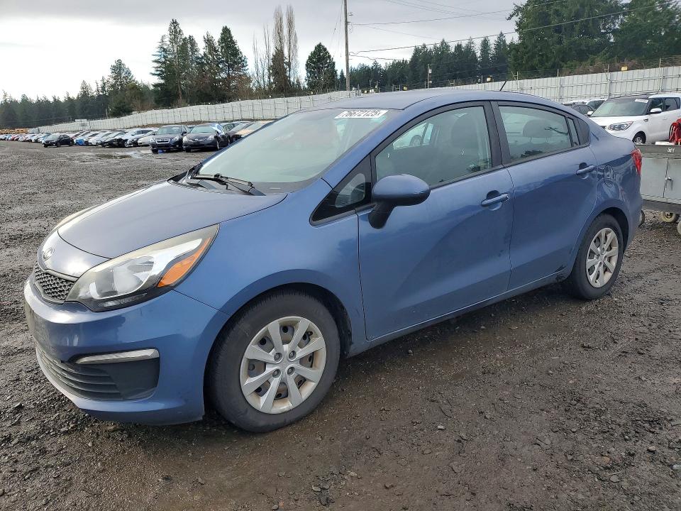 2016 KIA RIO — VIN KNADM4A35G6691553