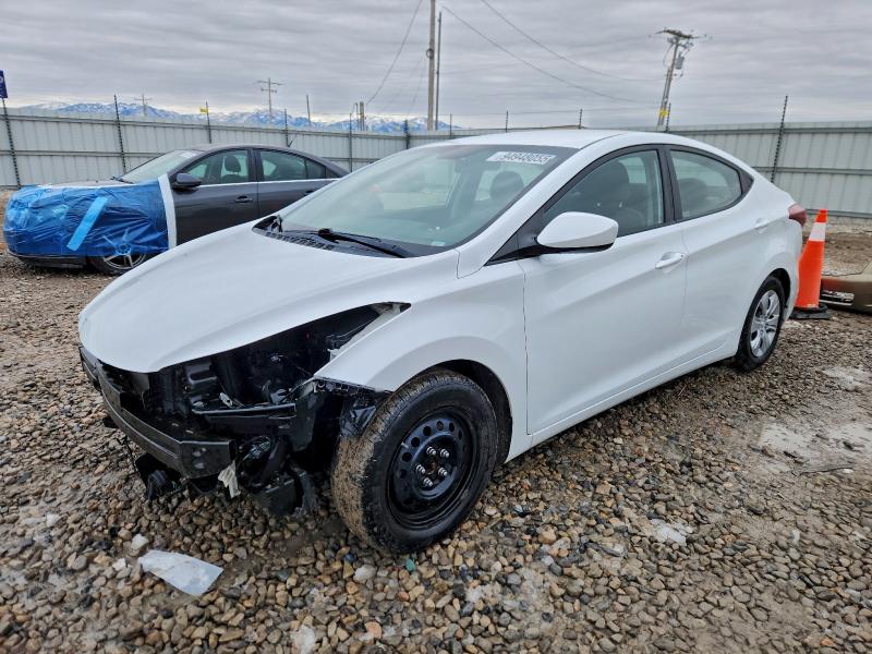 2016 HYUNDAI ELANTRA SE — VIN 5NPDH4AE7GH693626