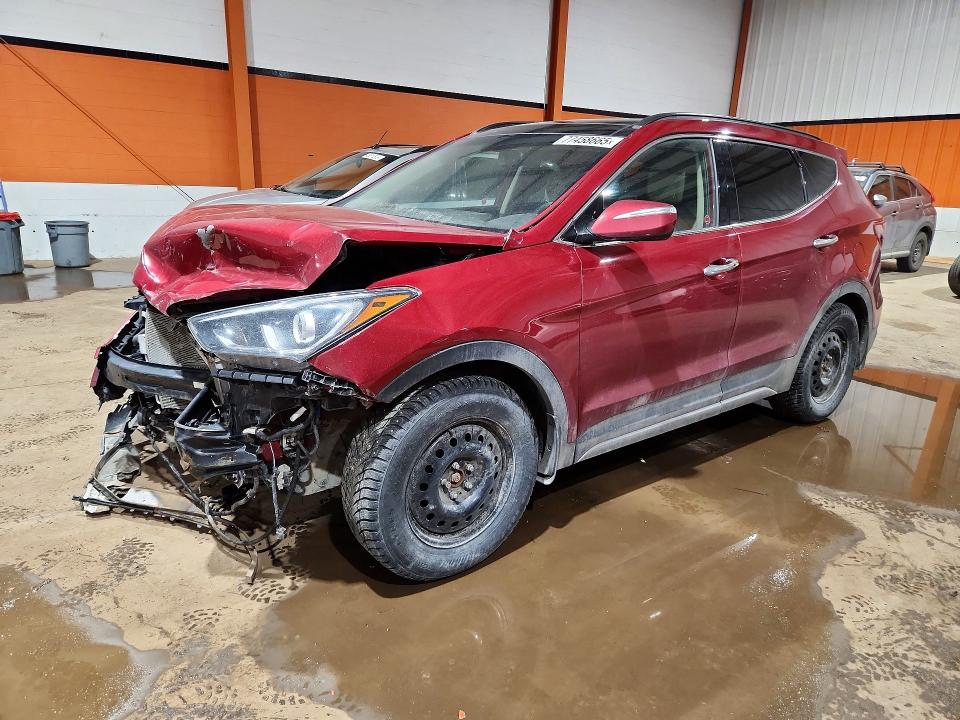 2017 HYUNDAI SANTA FE SPORT — VIN 5XYZUDLA3HG471735