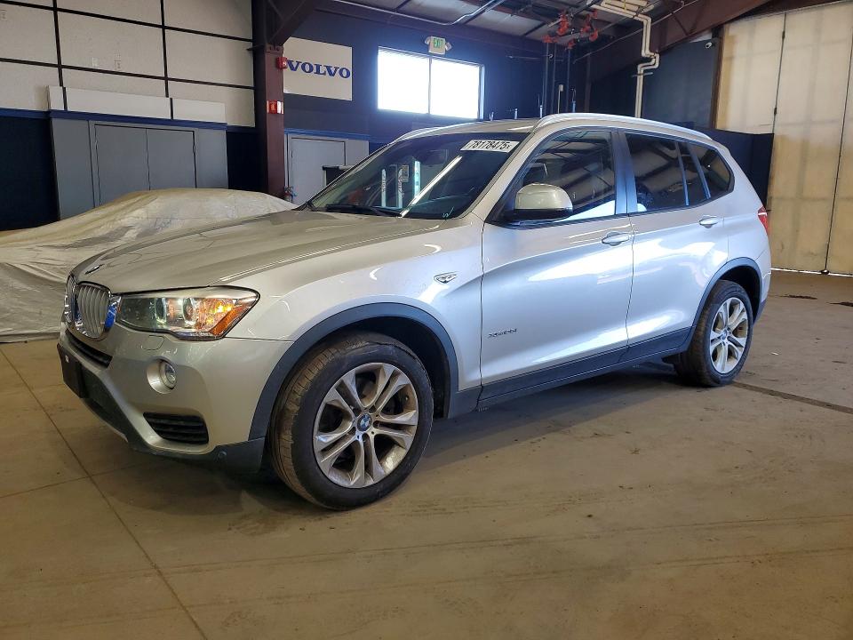 2016 BMW X3 — VIN 5UXWX7C58G0K36801