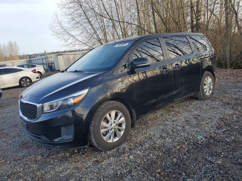 2015 KIA SEDONA L — VIN KNDMA5C10F6037958
