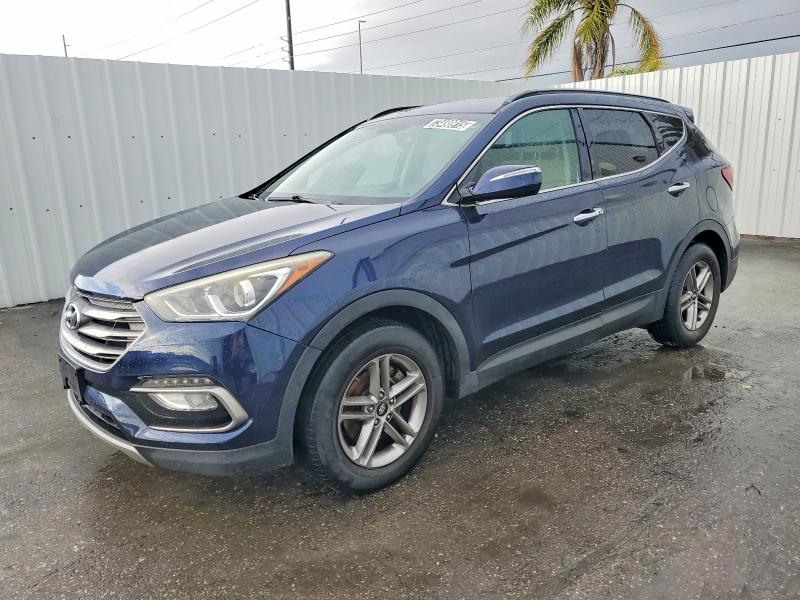 2018 HYUNDAI SANTA FE S — VIN 5XYZU3LB4JG537489