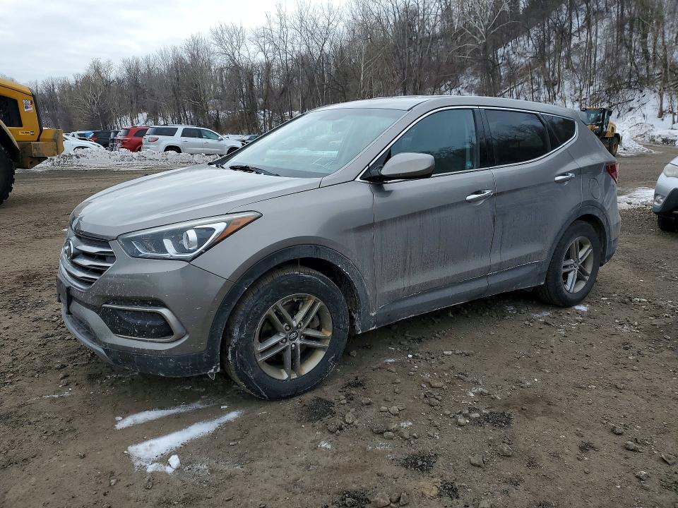 2017 HYUNDAI SANTA FE S — VIN 5XYZTDLB9HG403886