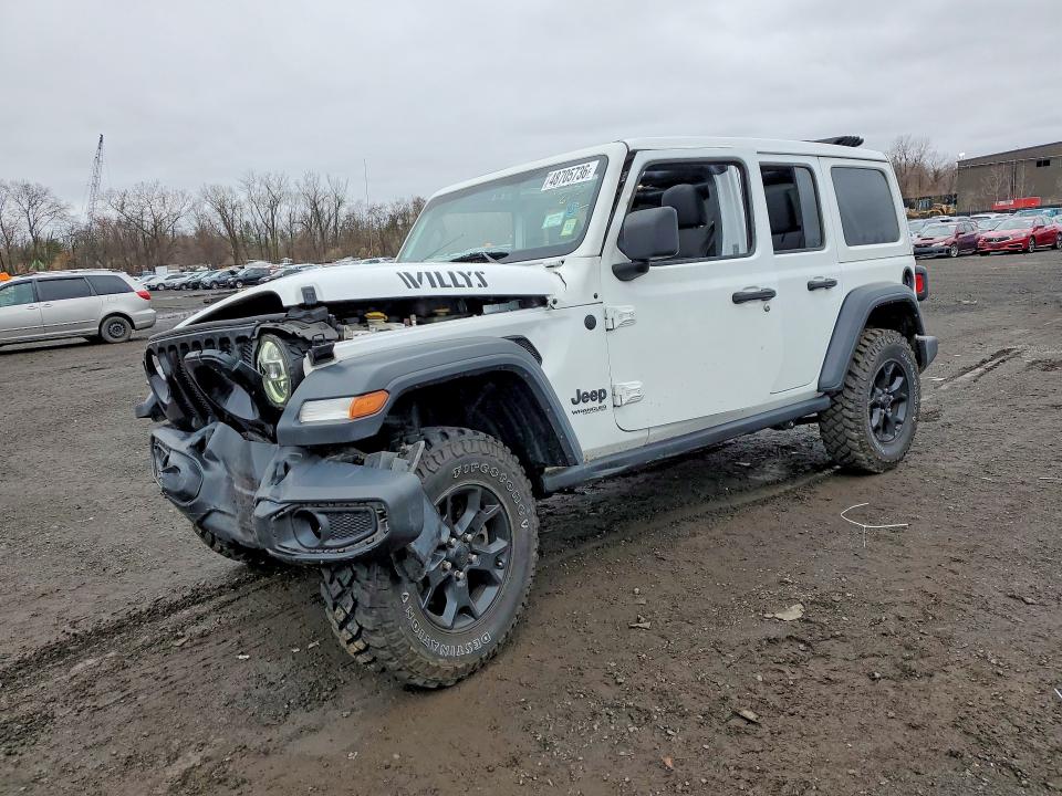 2021 JEEP WRANGLER UNLIMITED — VIN 1C4HJXDG8MW631565
